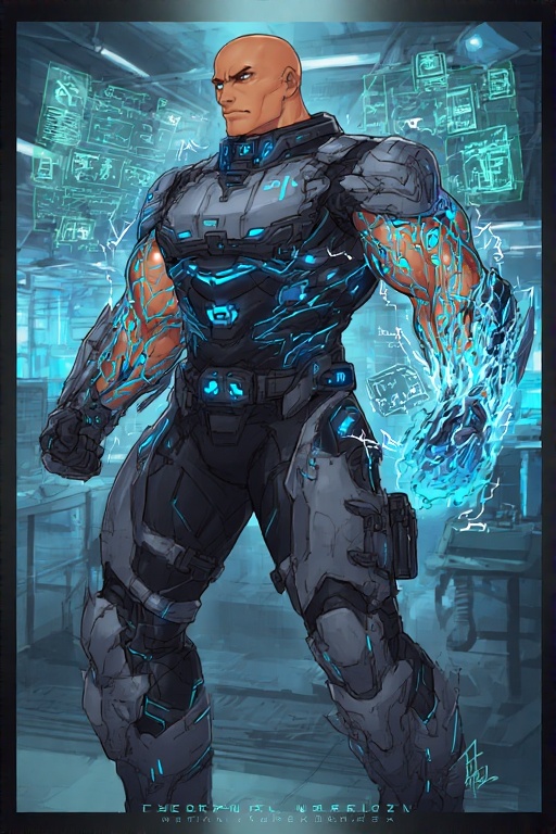 Cyber - Pose 2