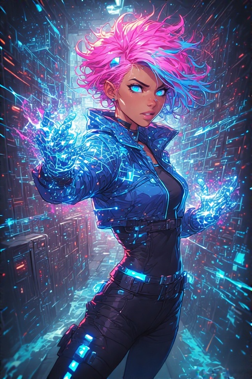 Neon - Pose 1