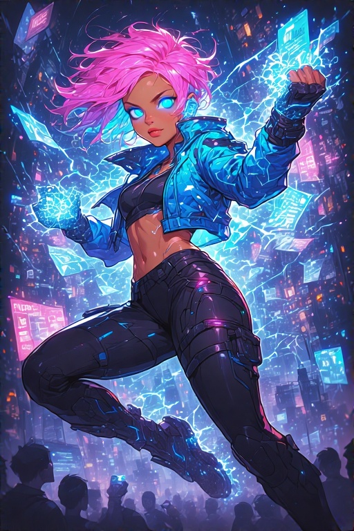 Neon - Pose 2