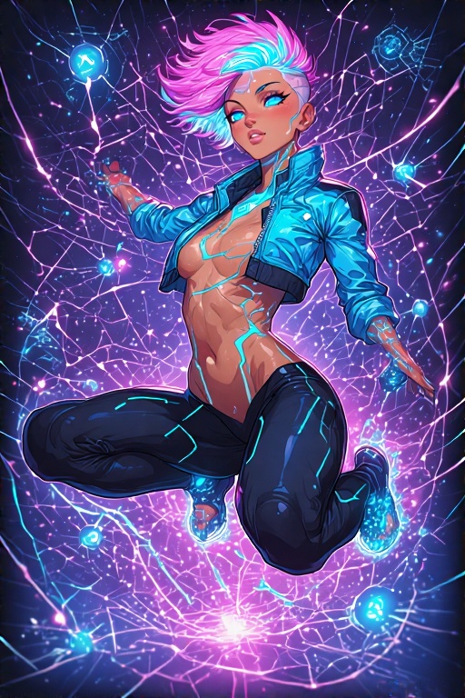 Neon - Pose 3